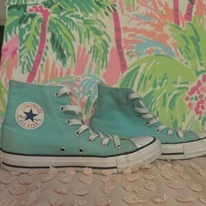 Converse High-Top Sneakers - Aqua